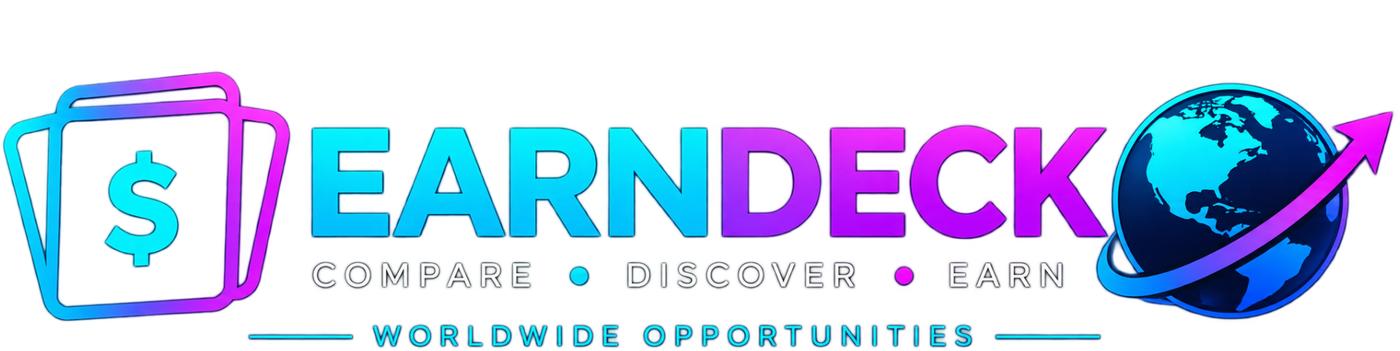 EarnDeck Worldwide — Compare, Discover, Earn